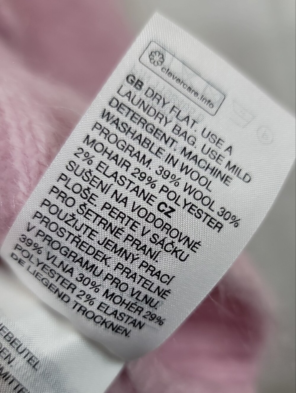 & Other Stories Nwt Rose-Appliqué Knit Jumper Sweater Size Large Mohair/wool - Picture 10 of 11